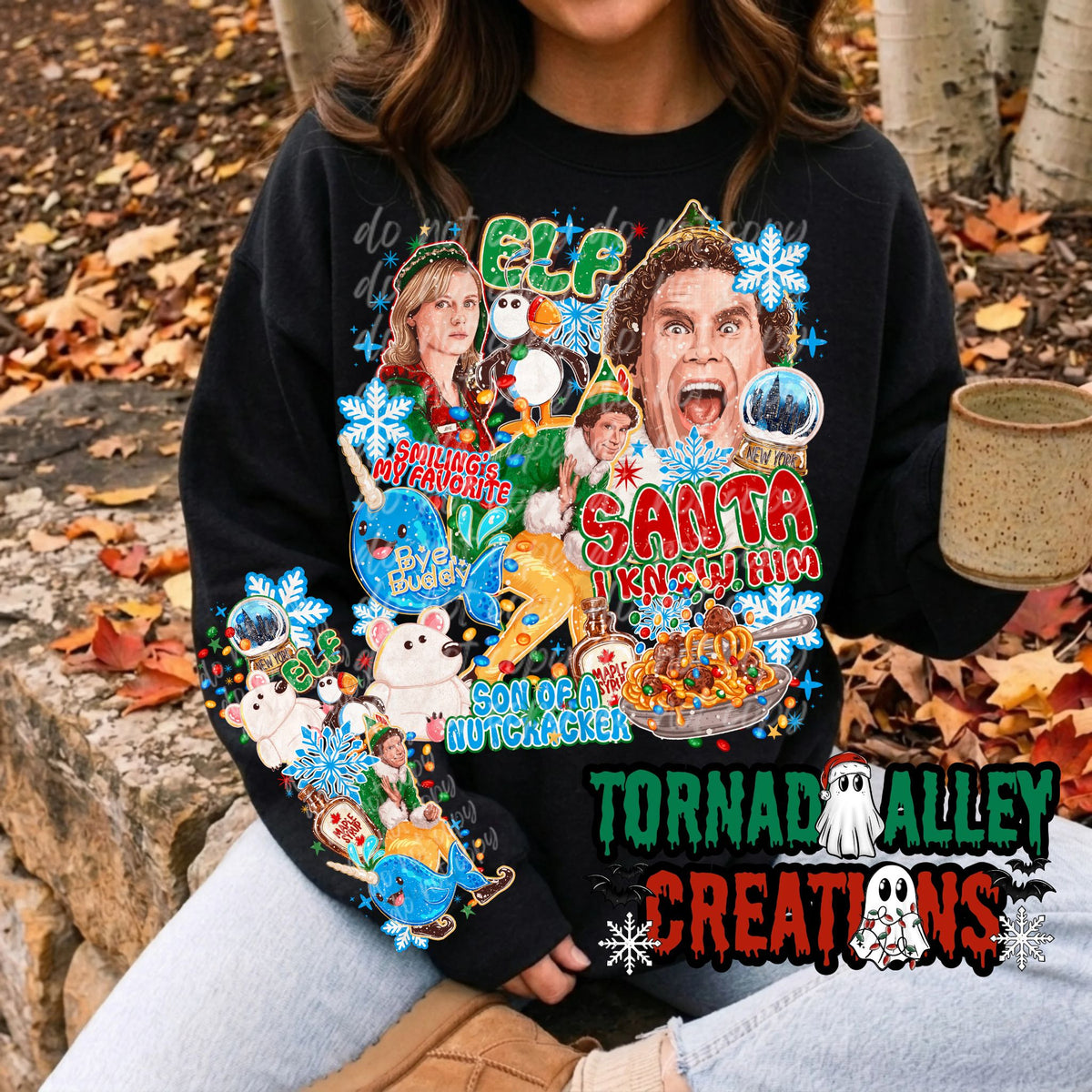 Santa I Know Him Crewneck