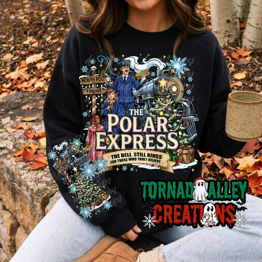 Train Christmas Crewneck