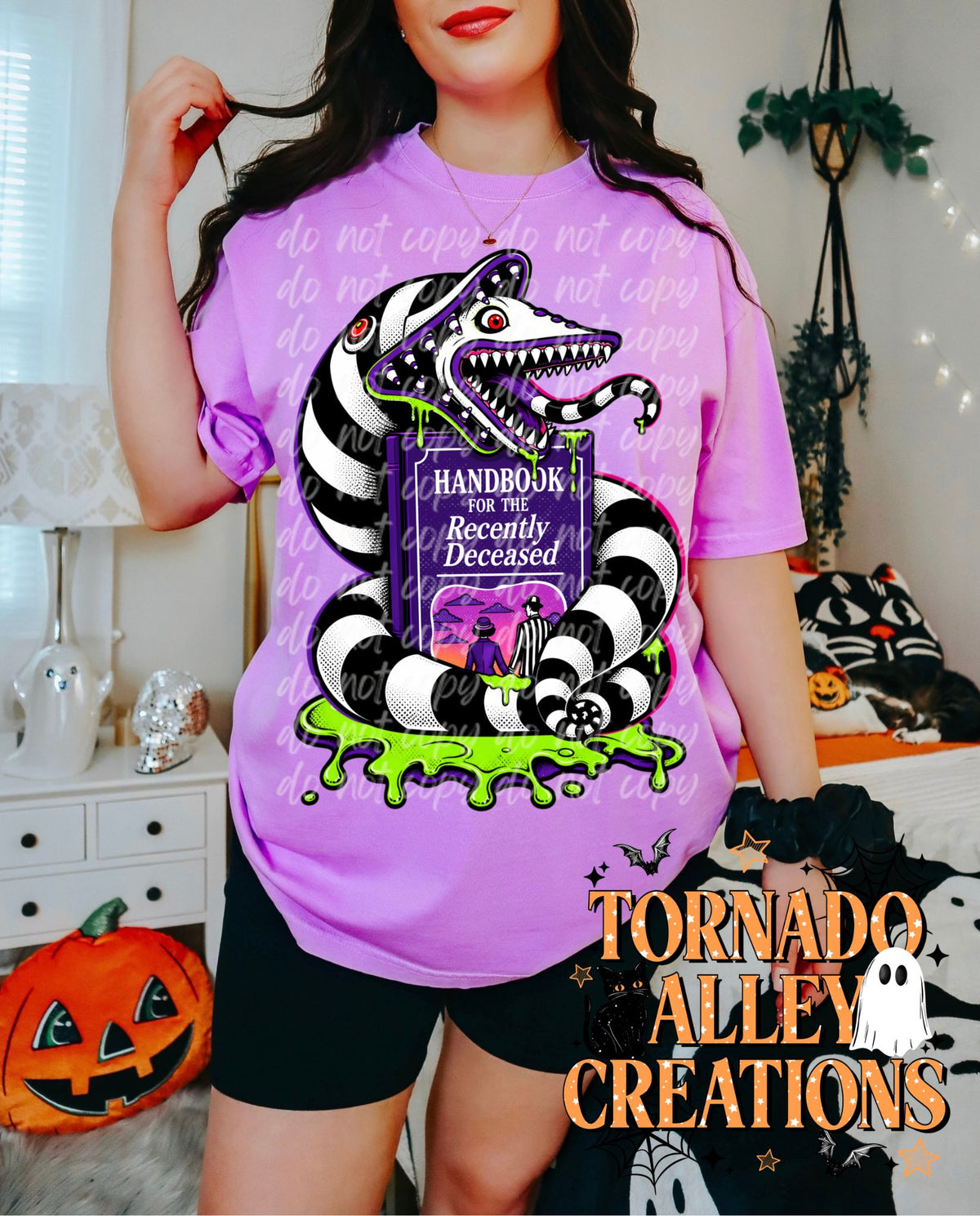 Spooky Beetle Snake Tee