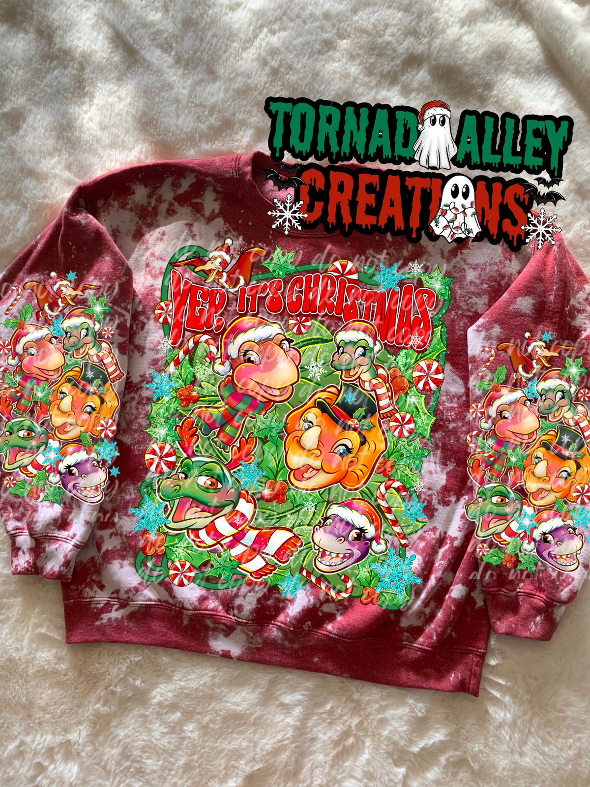 Dino Christmas Crewneck