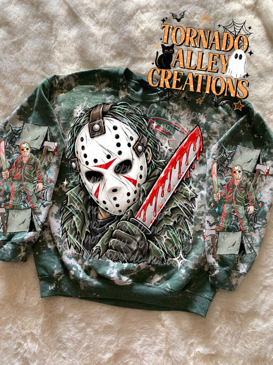 Hockey Slasher Sketch Crewneck