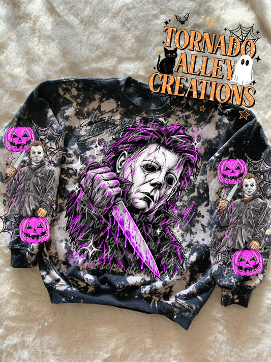 Slasher Halloween Sketch Crewneck