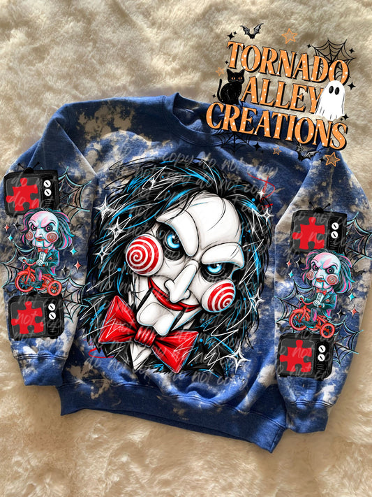 Spooky Puzzle Sketch Crewneck