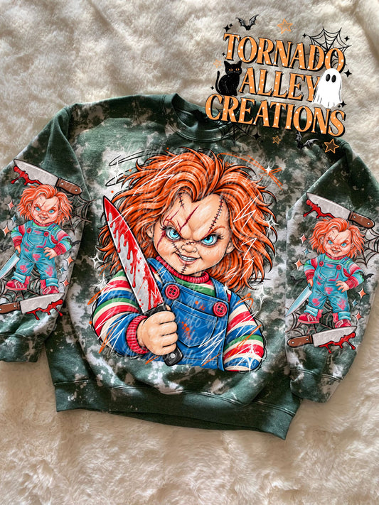 Slasher Doll Sketch Crewneck