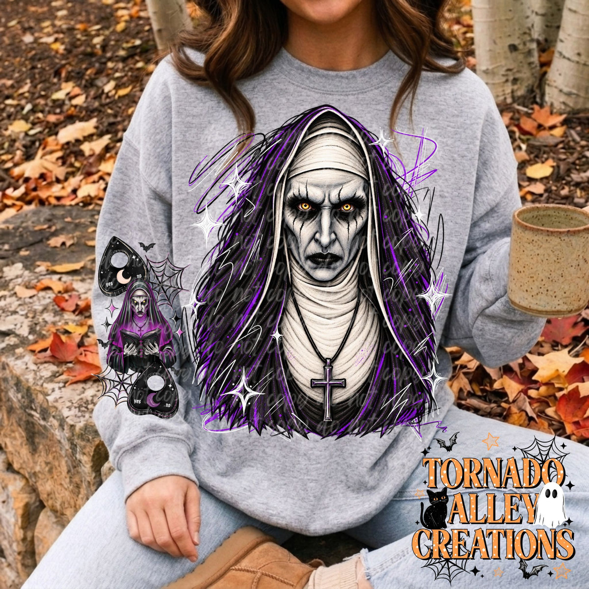 Horror Haunting Sketch Crewneck