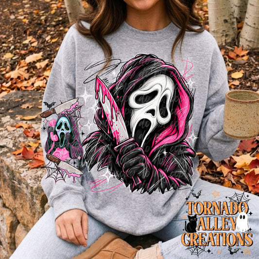 Slasher Ghost Sketch Crewneck