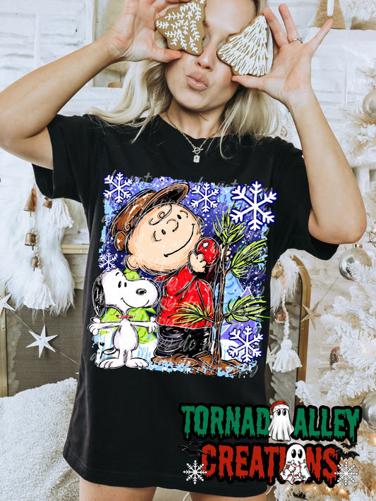 CB Snowflake Christmas Tee