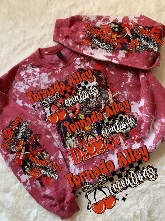 Retro Spooky Clown Crewneck