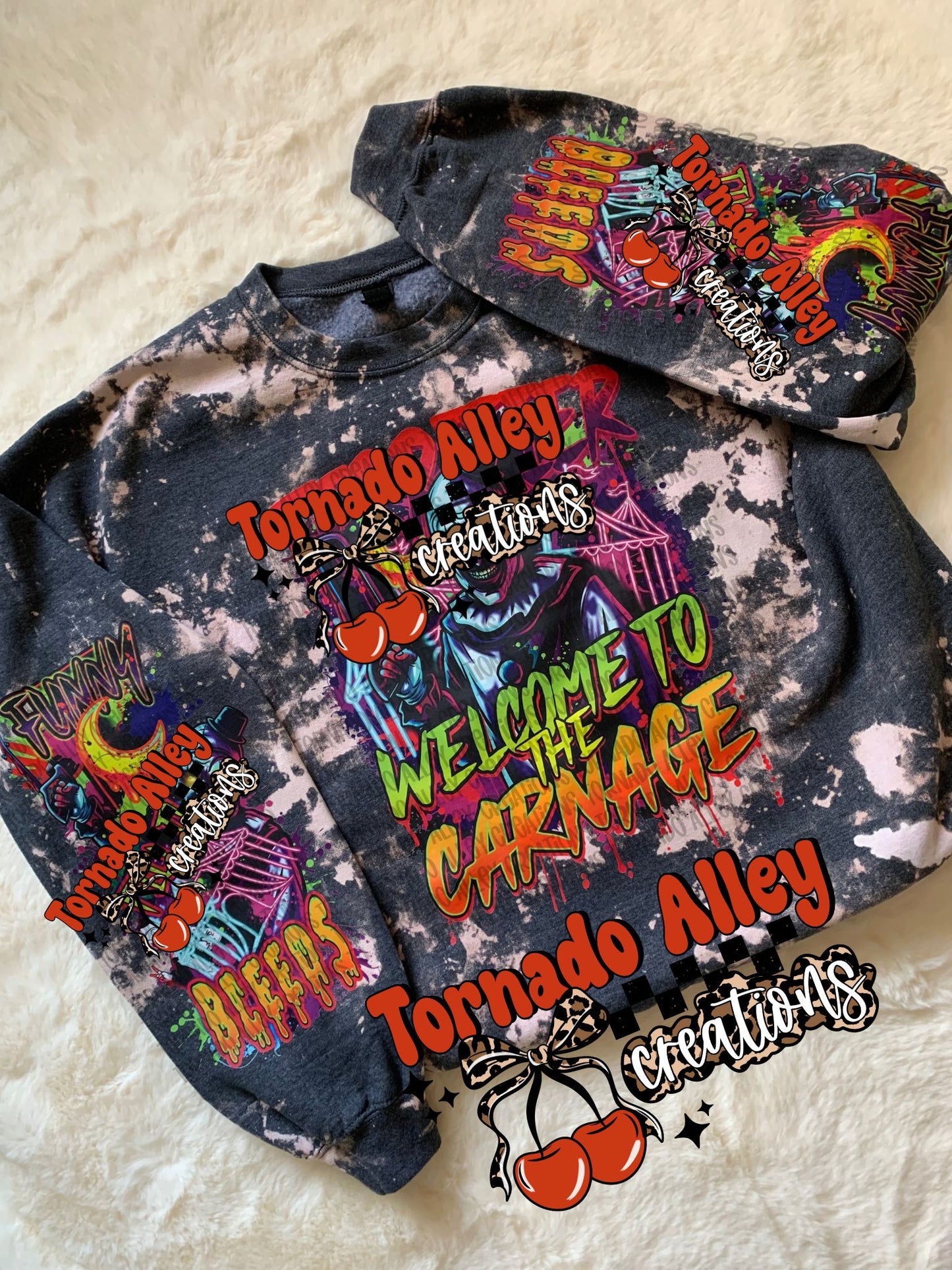 Welcome to the Carnage Crewneck