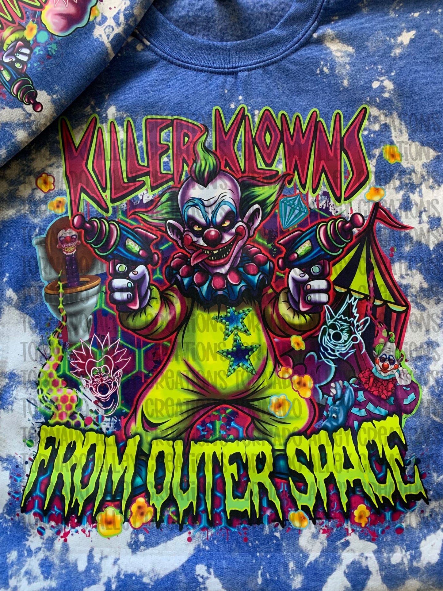 Spooky Space Clown Crewneck