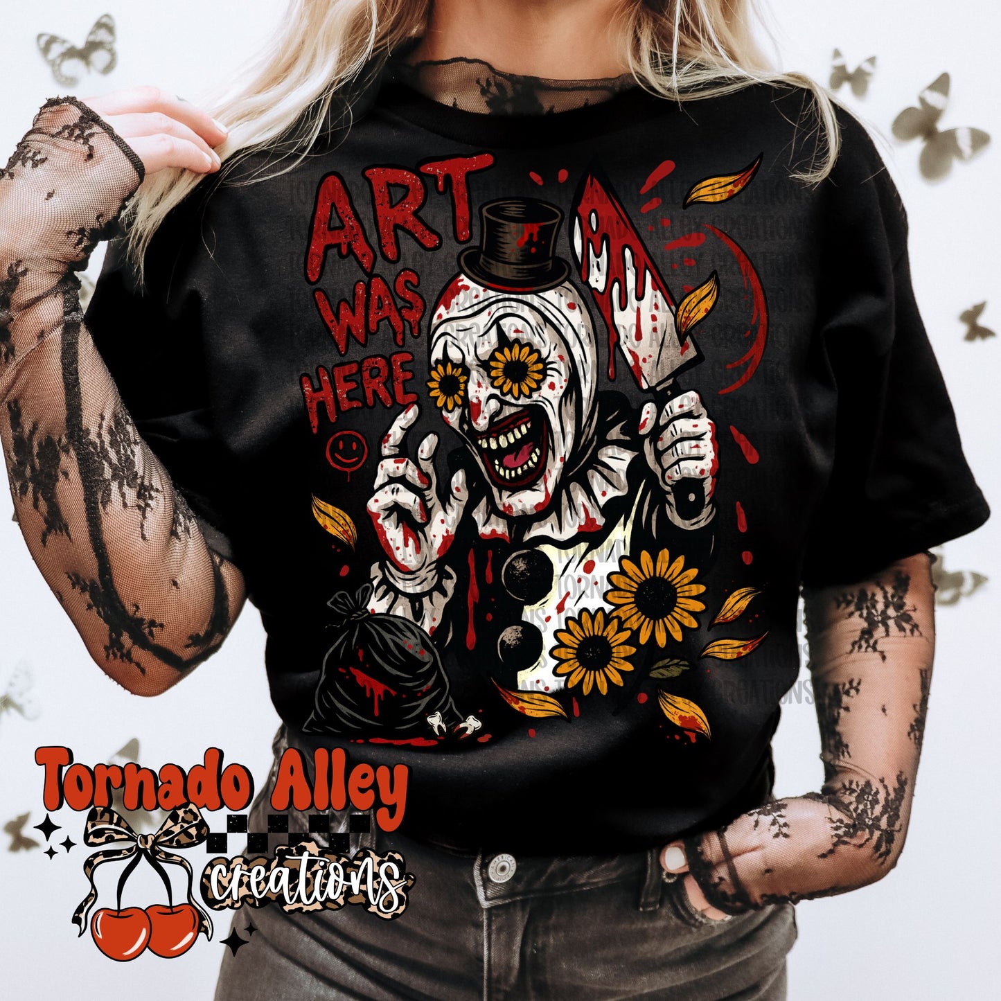Horror Sunflower Tee