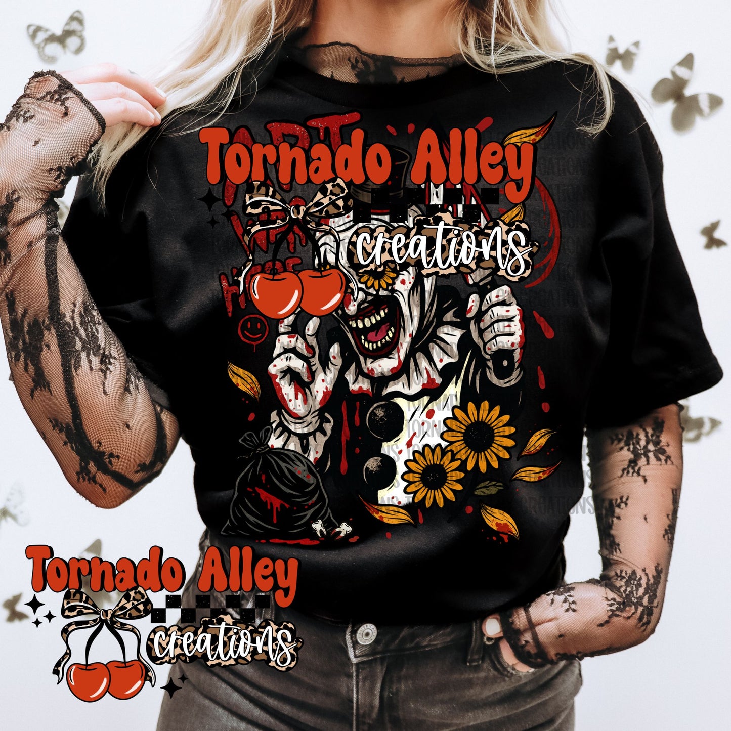 Horror Sunflower Tee