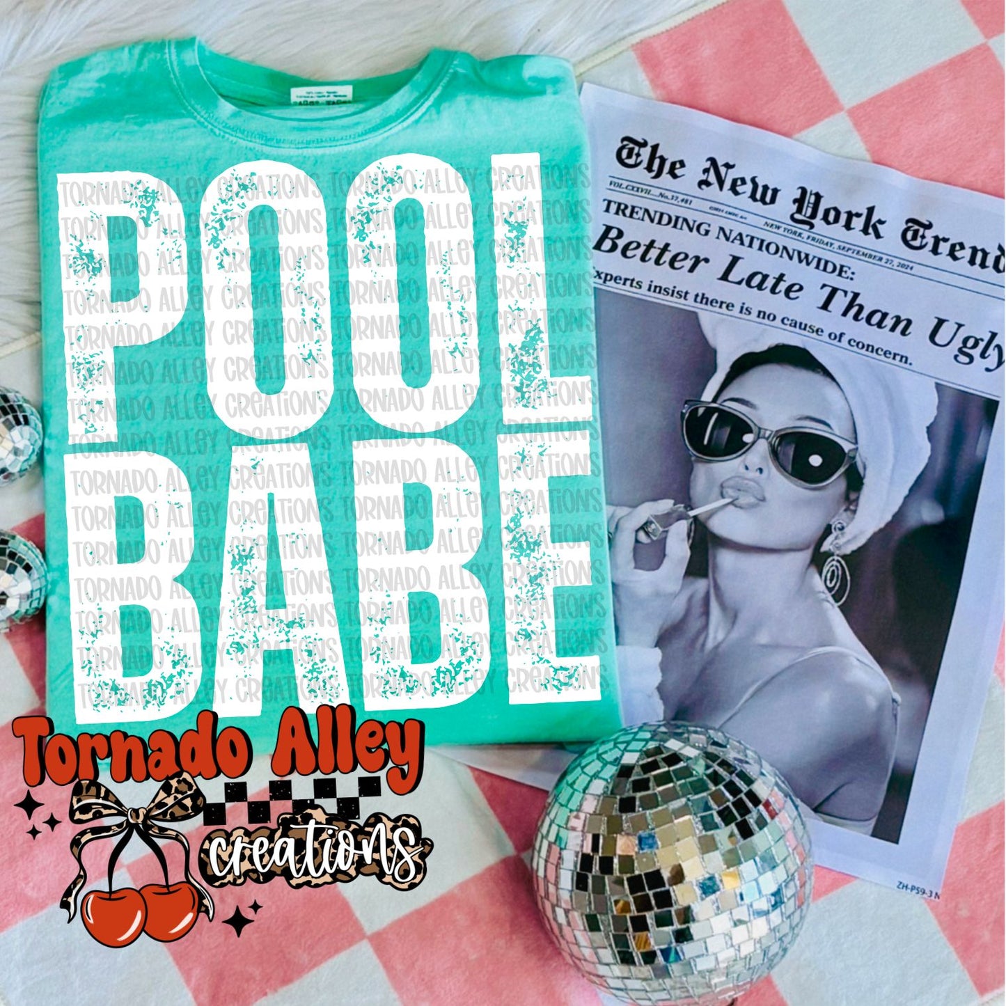 Pool Babe Tee