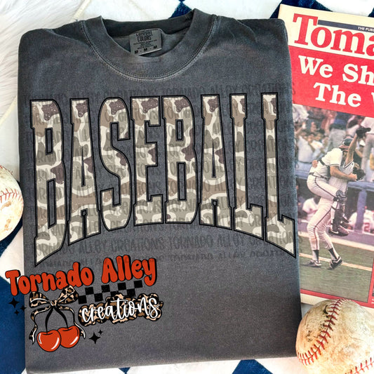 Baseball Camo Tee