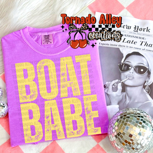 Boat Babe Tee