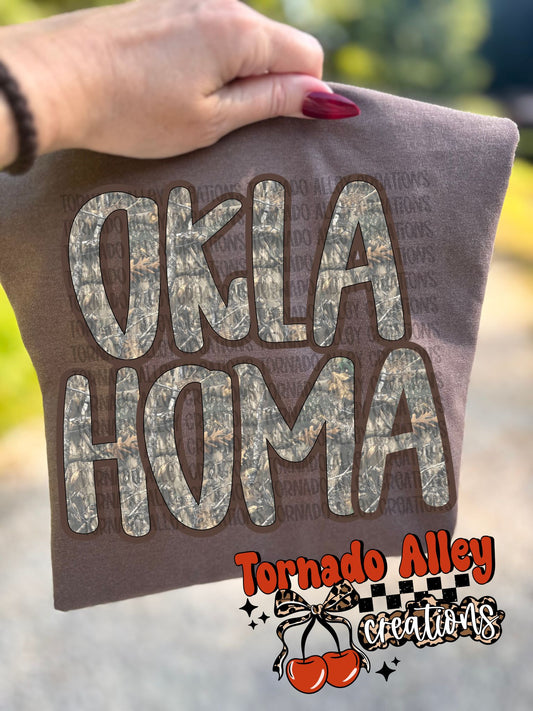 Oklahoma Camo Tee