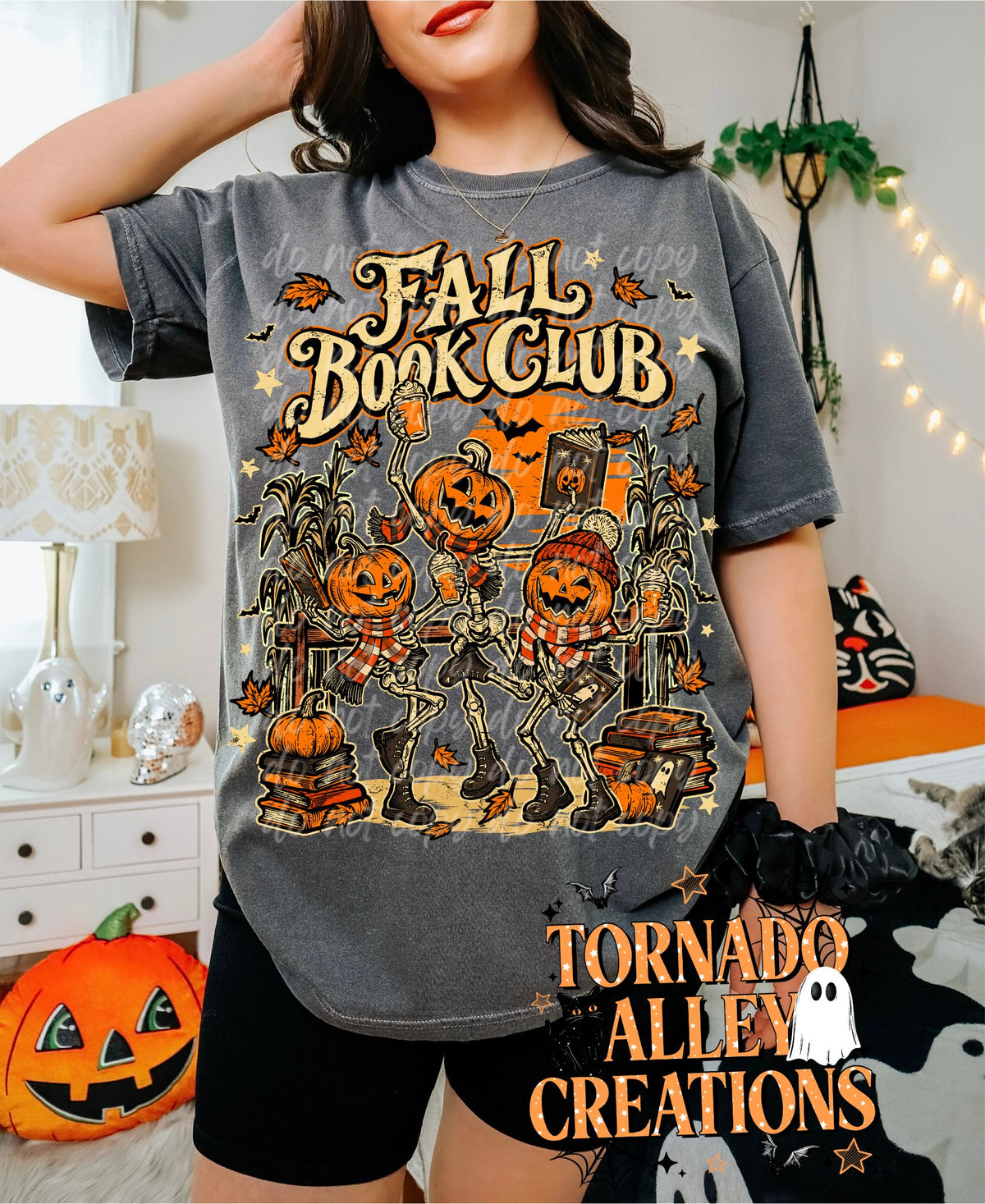 Fall Book Club Tee