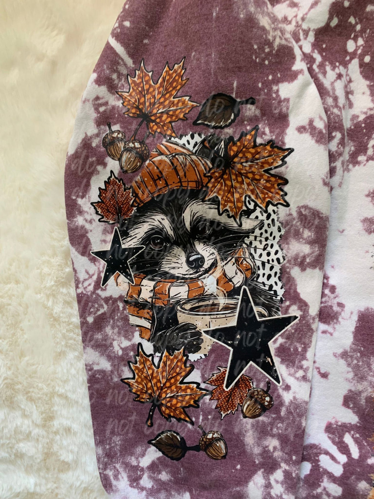 Fall Raccoon Crewneck