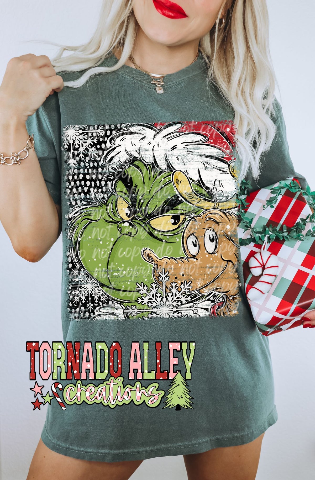 Green Guy Christmas Tee