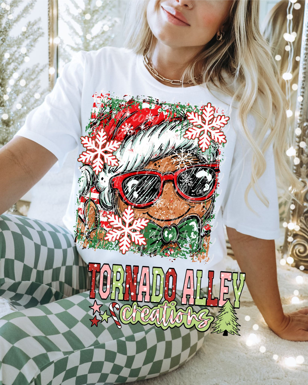 Gingerbread Snowflakes Tee