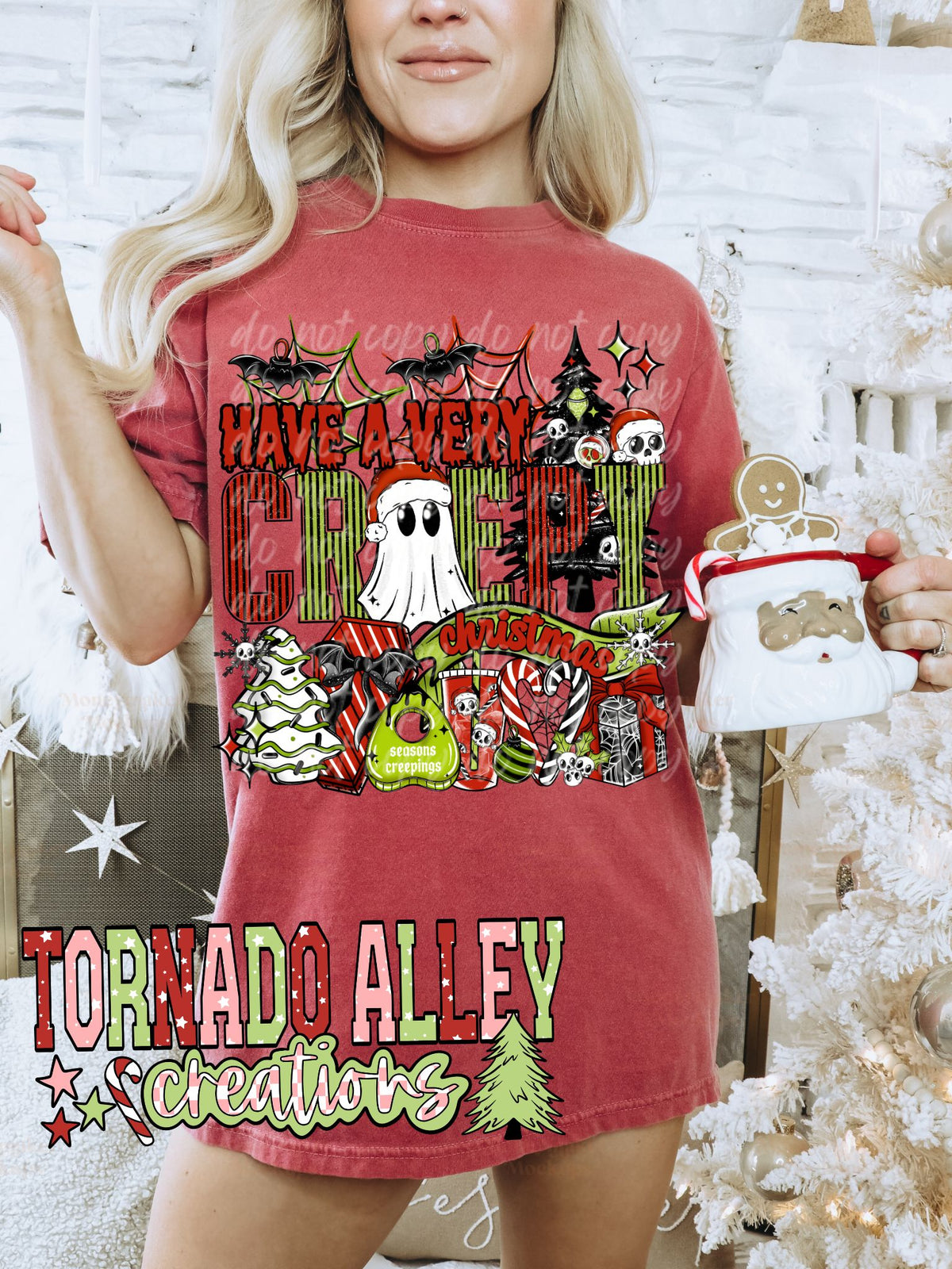 Creepy Christmas Tee