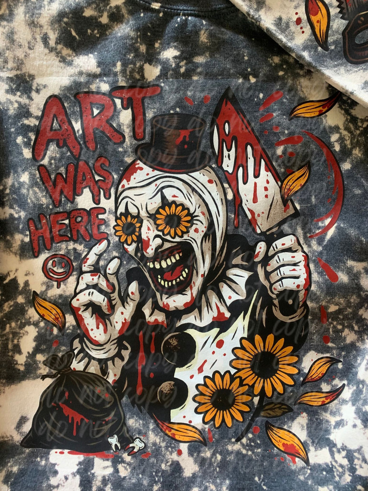 Horror Sunflower Crewneck