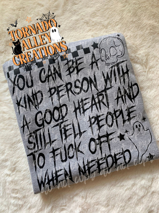 Kind Person With A Good Heart Crewneck