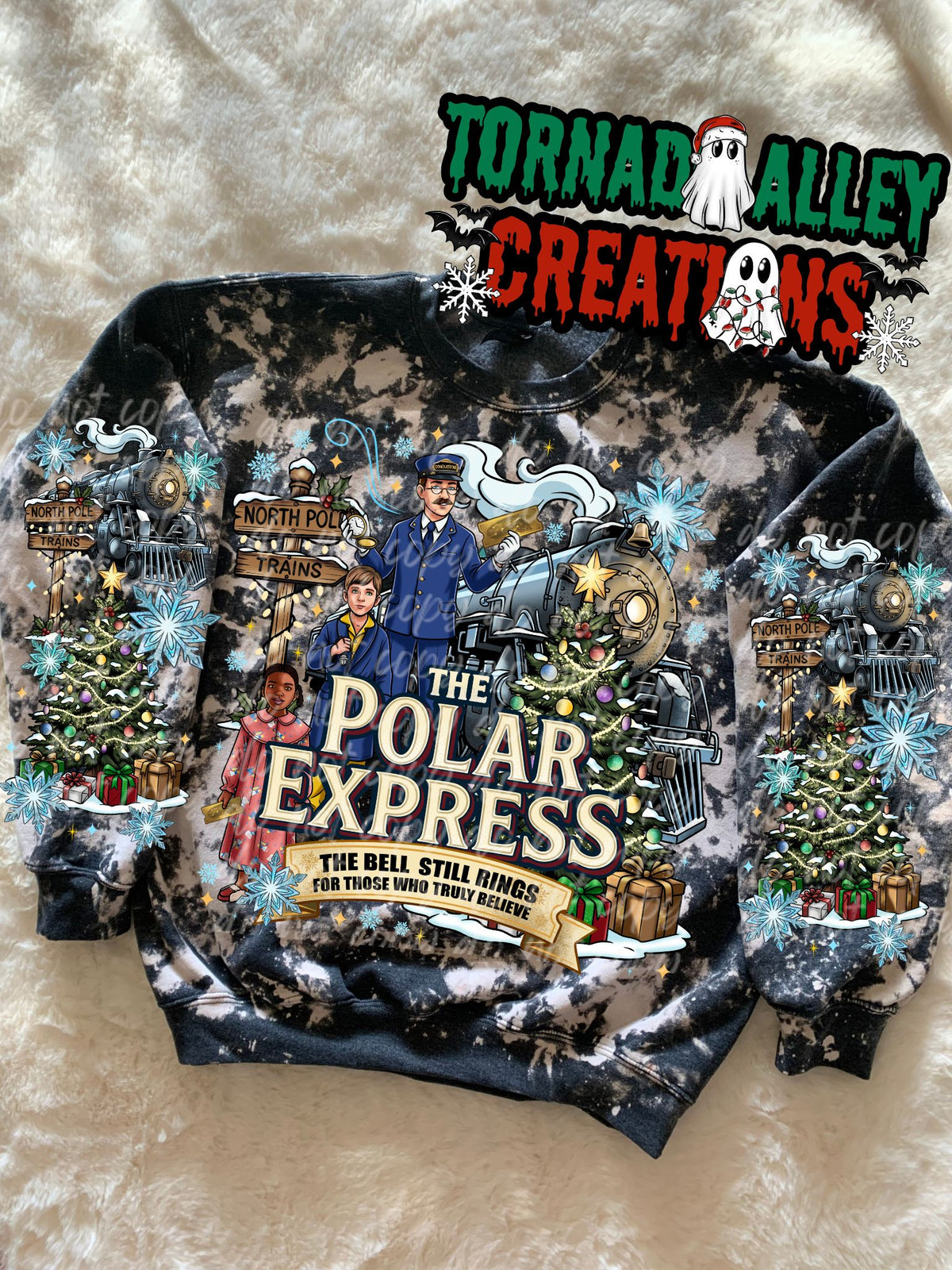 Train Christmas Crewneck