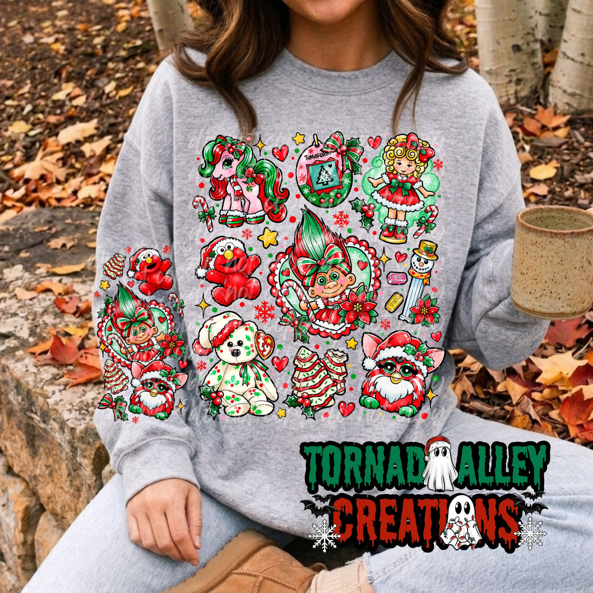 90s Christmas Crewneck