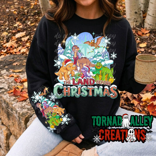 Land Christmas Crewneck