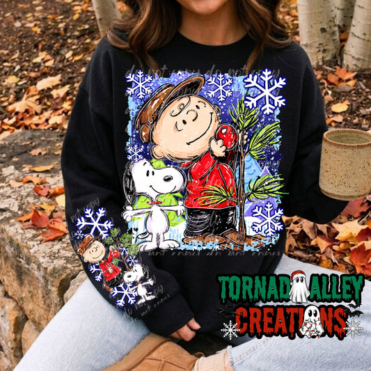 CB Snowflake Christmas Crewneck
