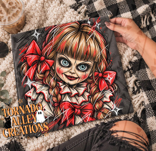 Spooky Doll Sketch Tee
