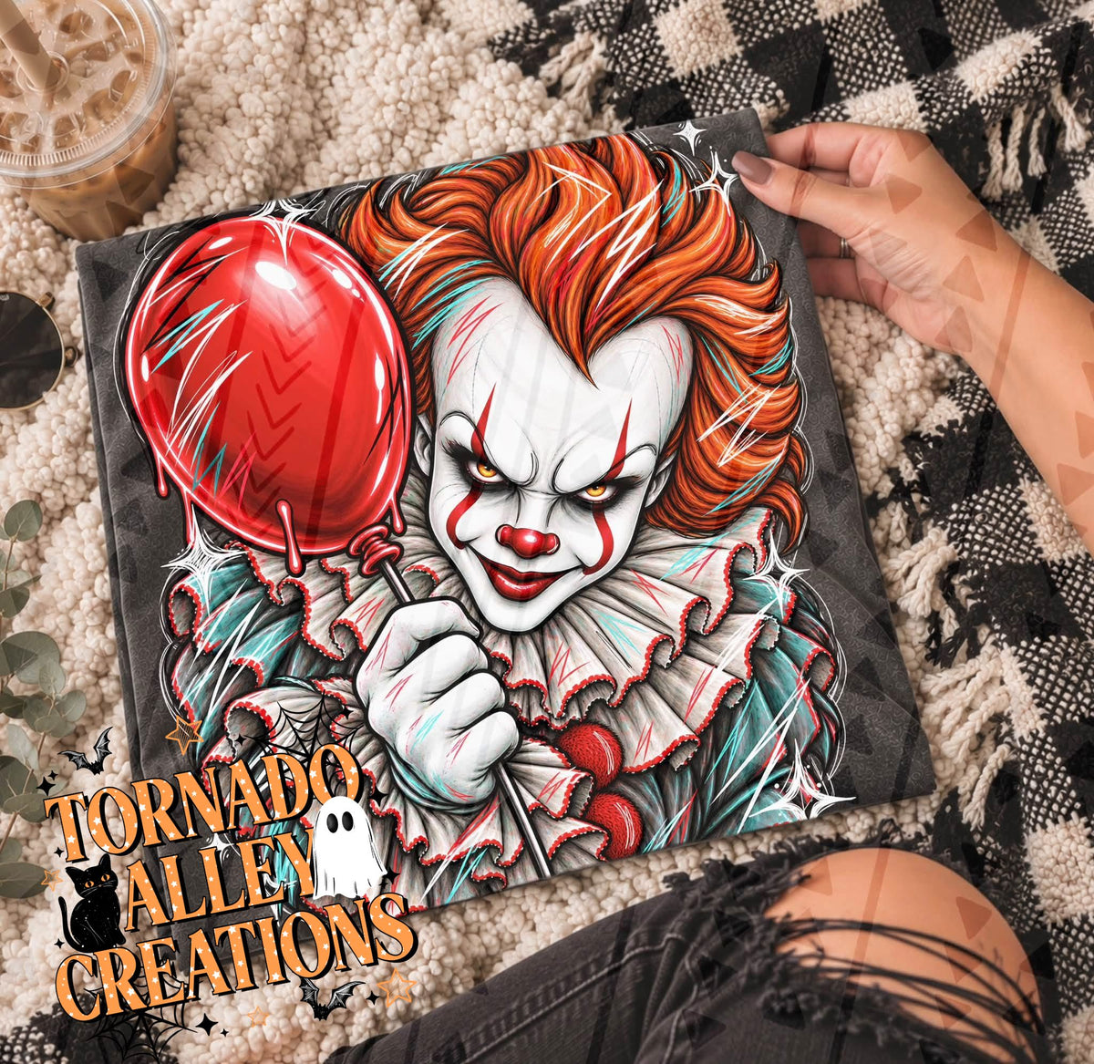 Spooky Clown Sketch Tee