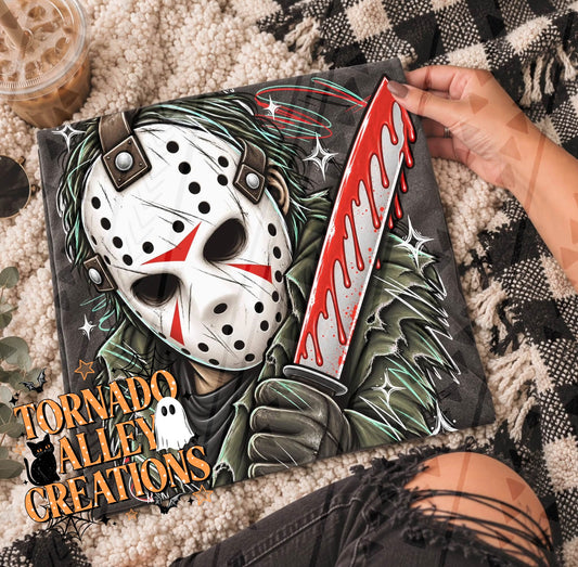 Hockey Slasher Sketch Tee