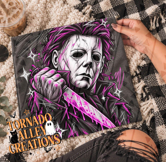 Slasher Halloween Sketch Tee