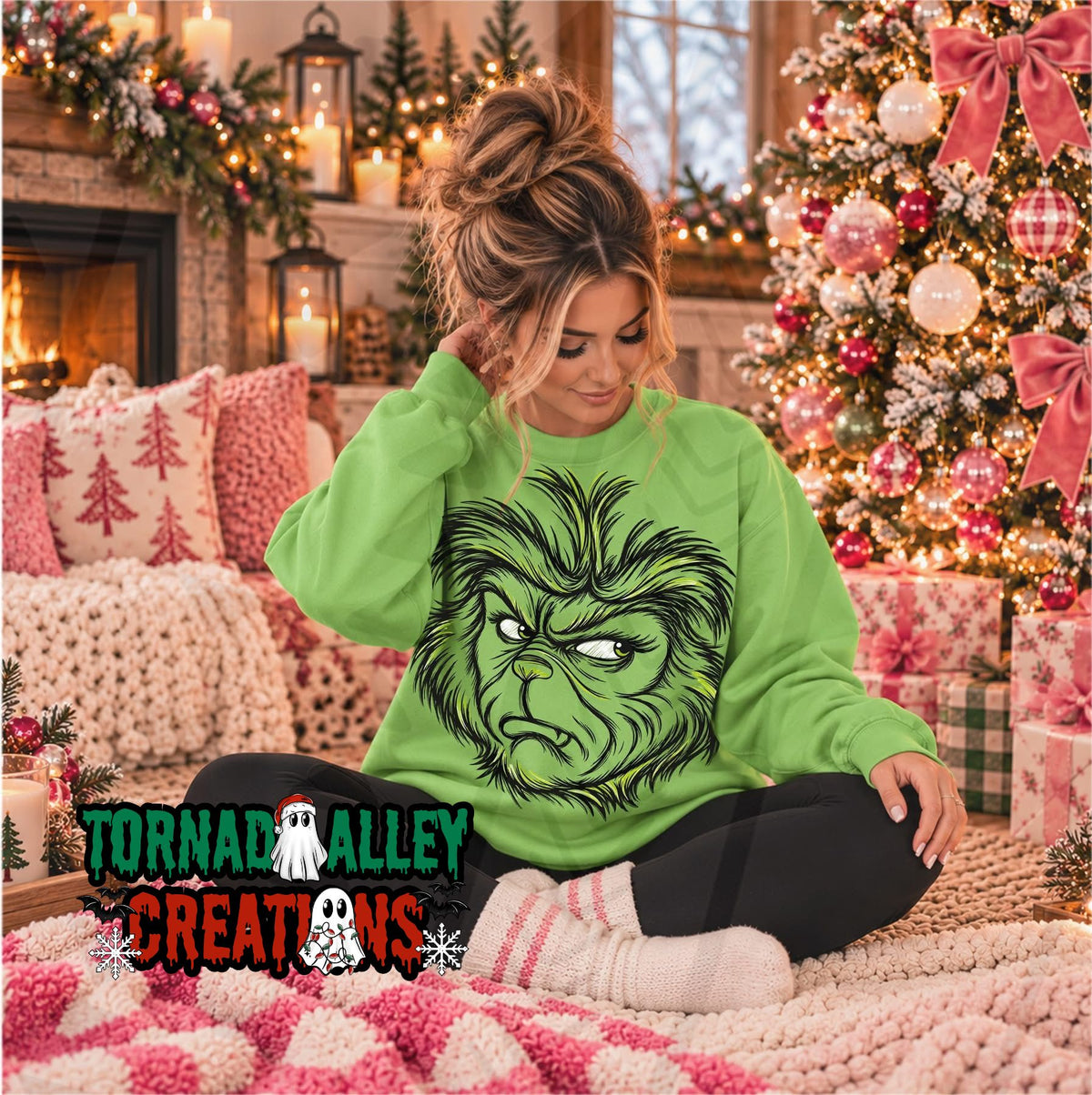 Green Guy Loathe Crewneck