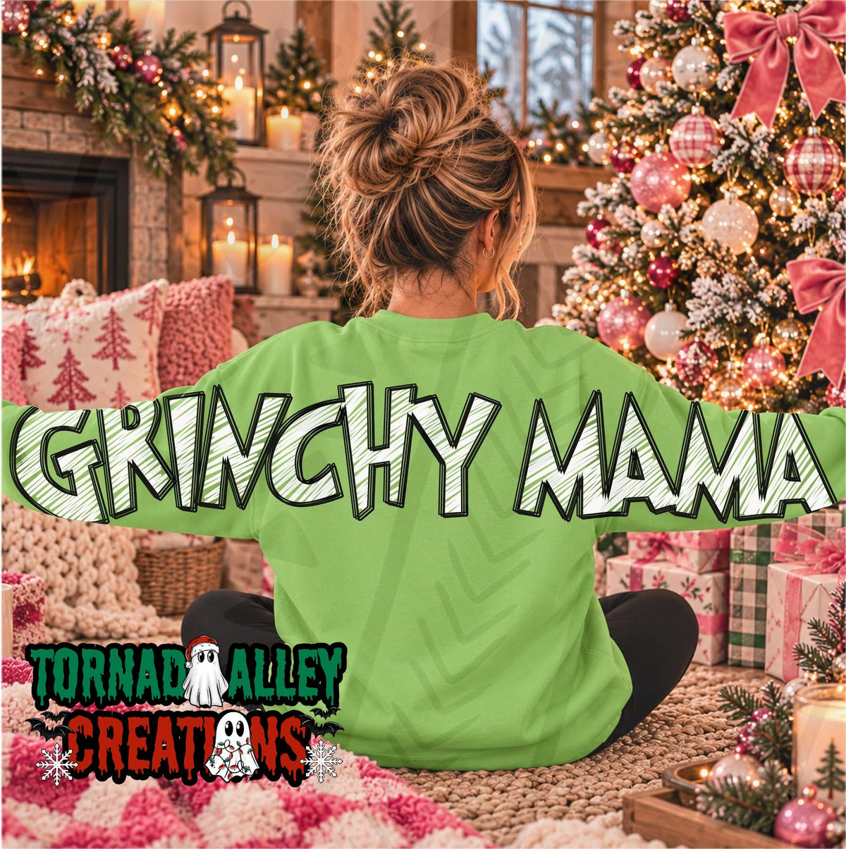 Green Guy Mom Crewneck