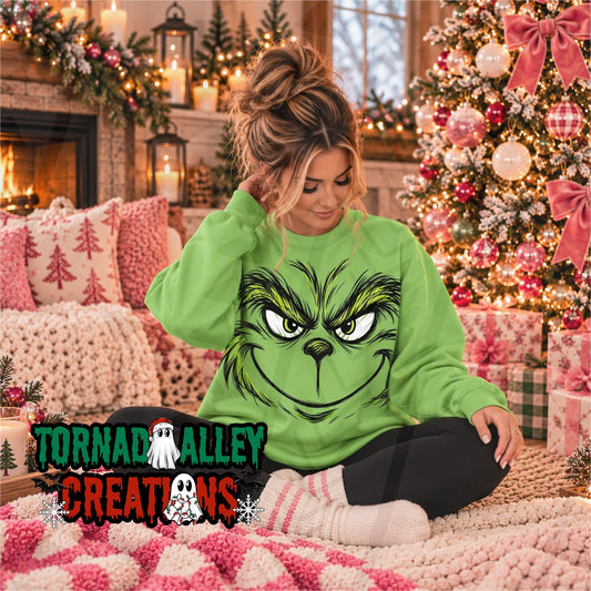 Green Guy Mom Crewneck