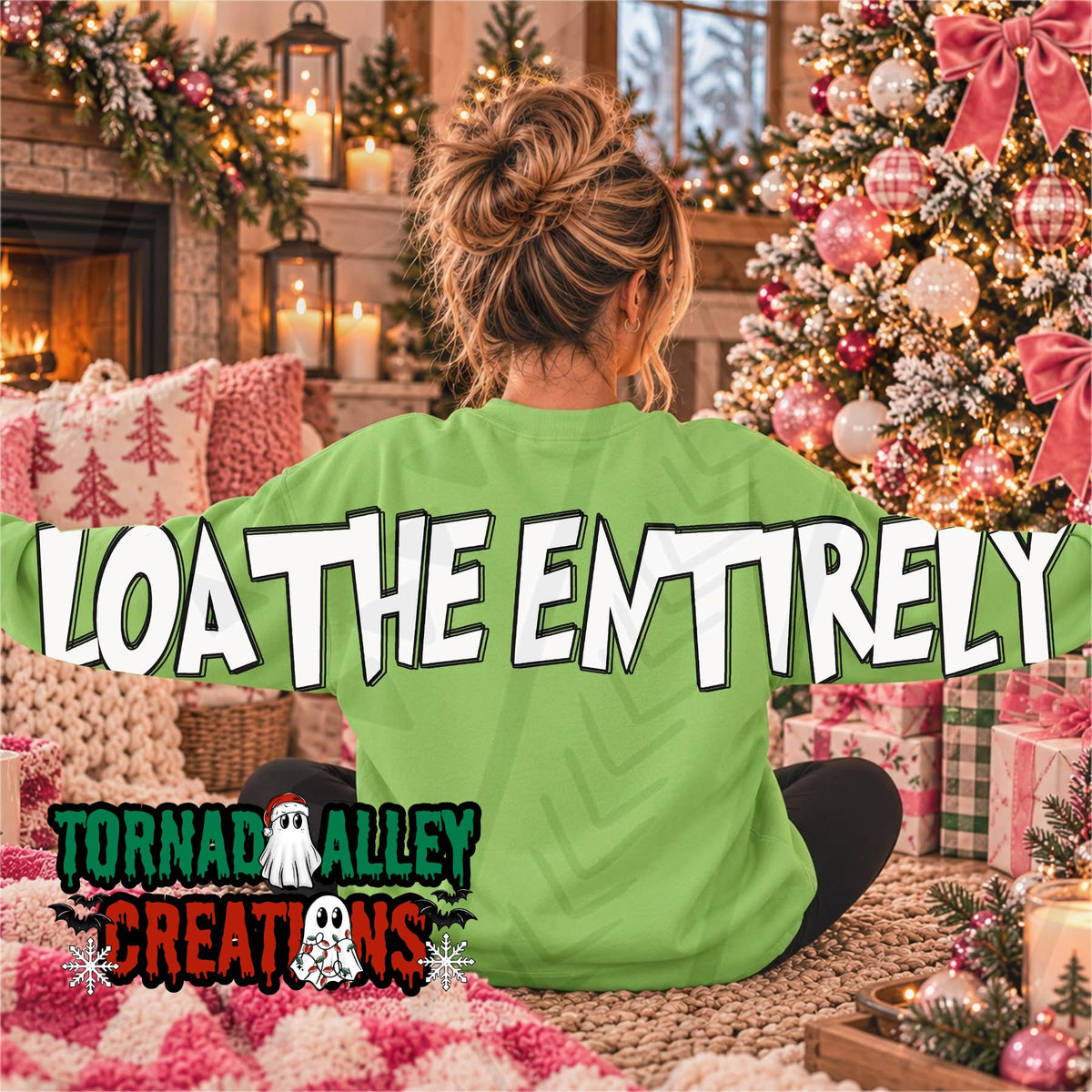 Green Guy Loathe Crewneck