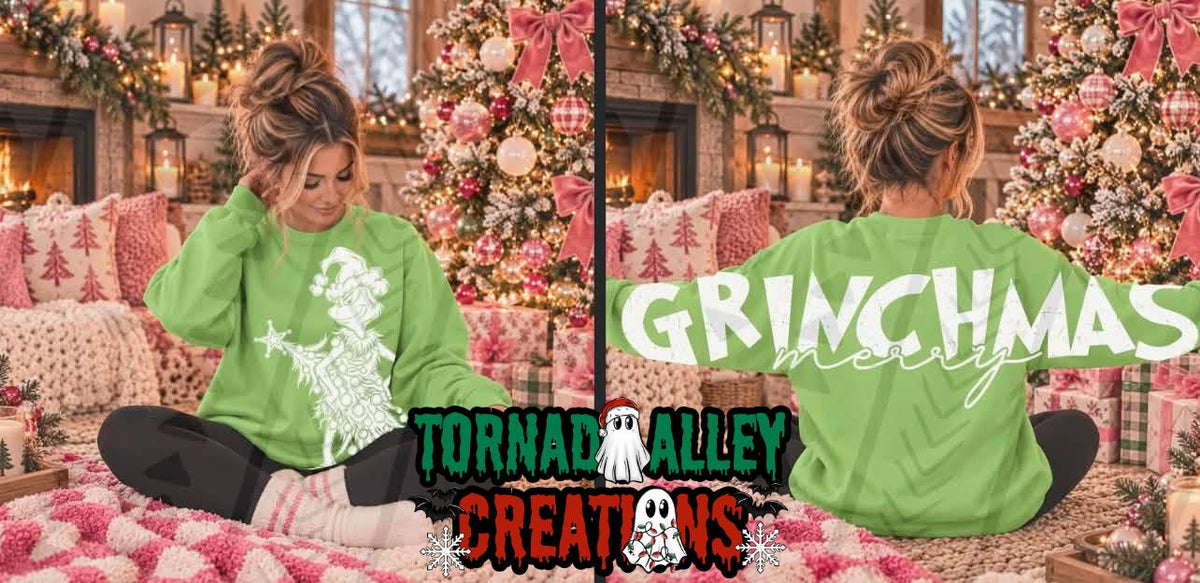 Green Guy Christmas Crewneck