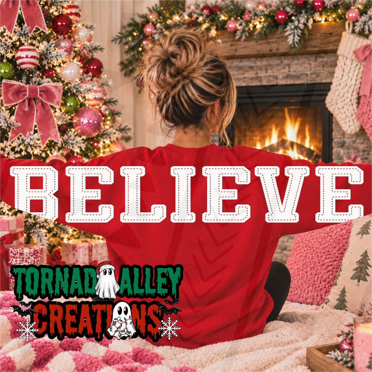 Believe Christmas Crewneck