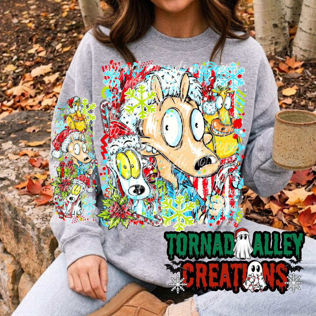 Rock Christmas Crewneck