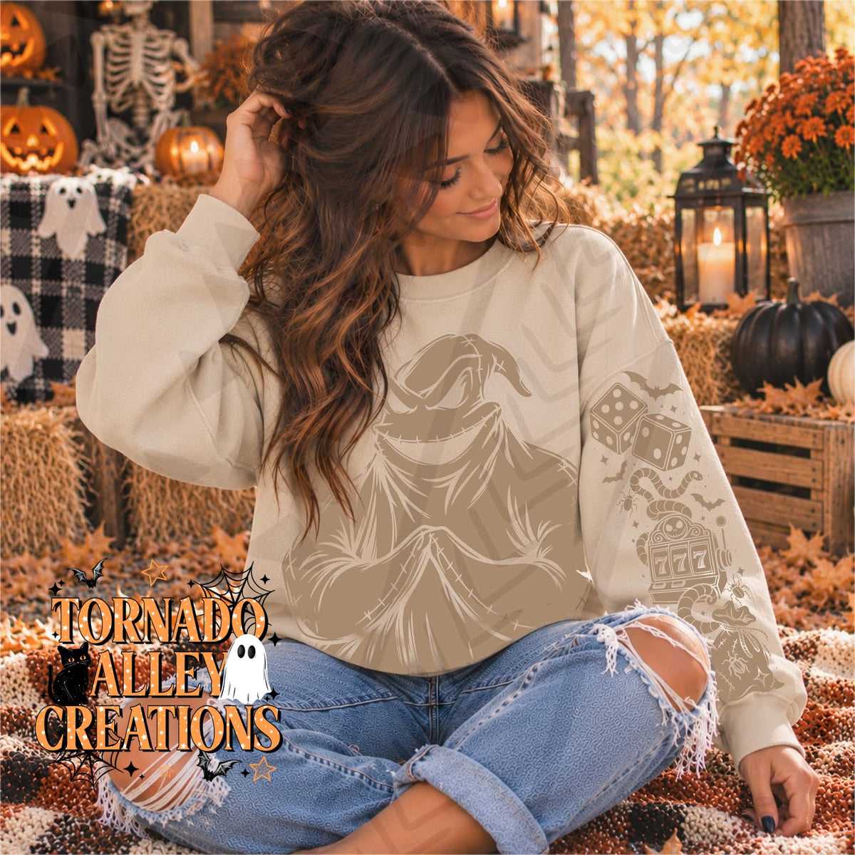 Spooky Man Crewneck