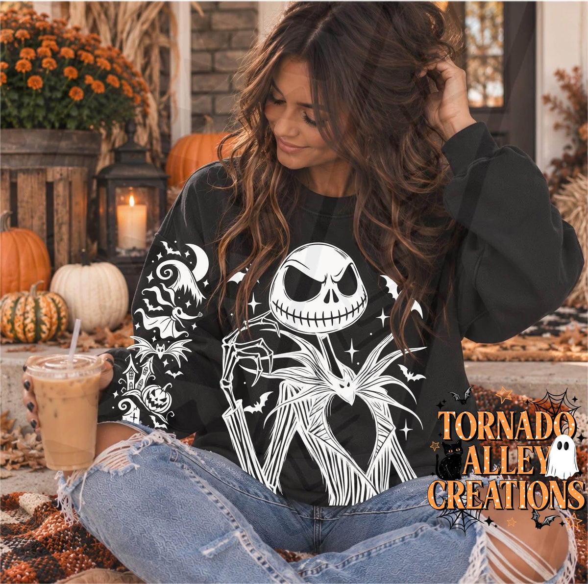 Skelly Bone Crewneck