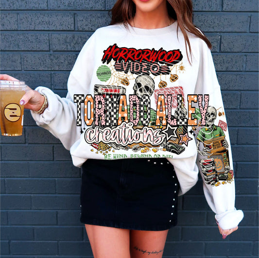 Spooky Videos Crewneck