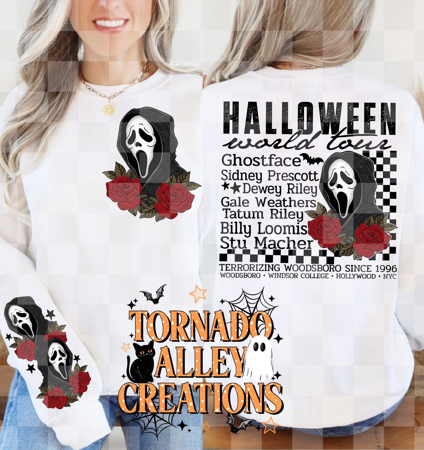 Halloween Ghost Crewneck