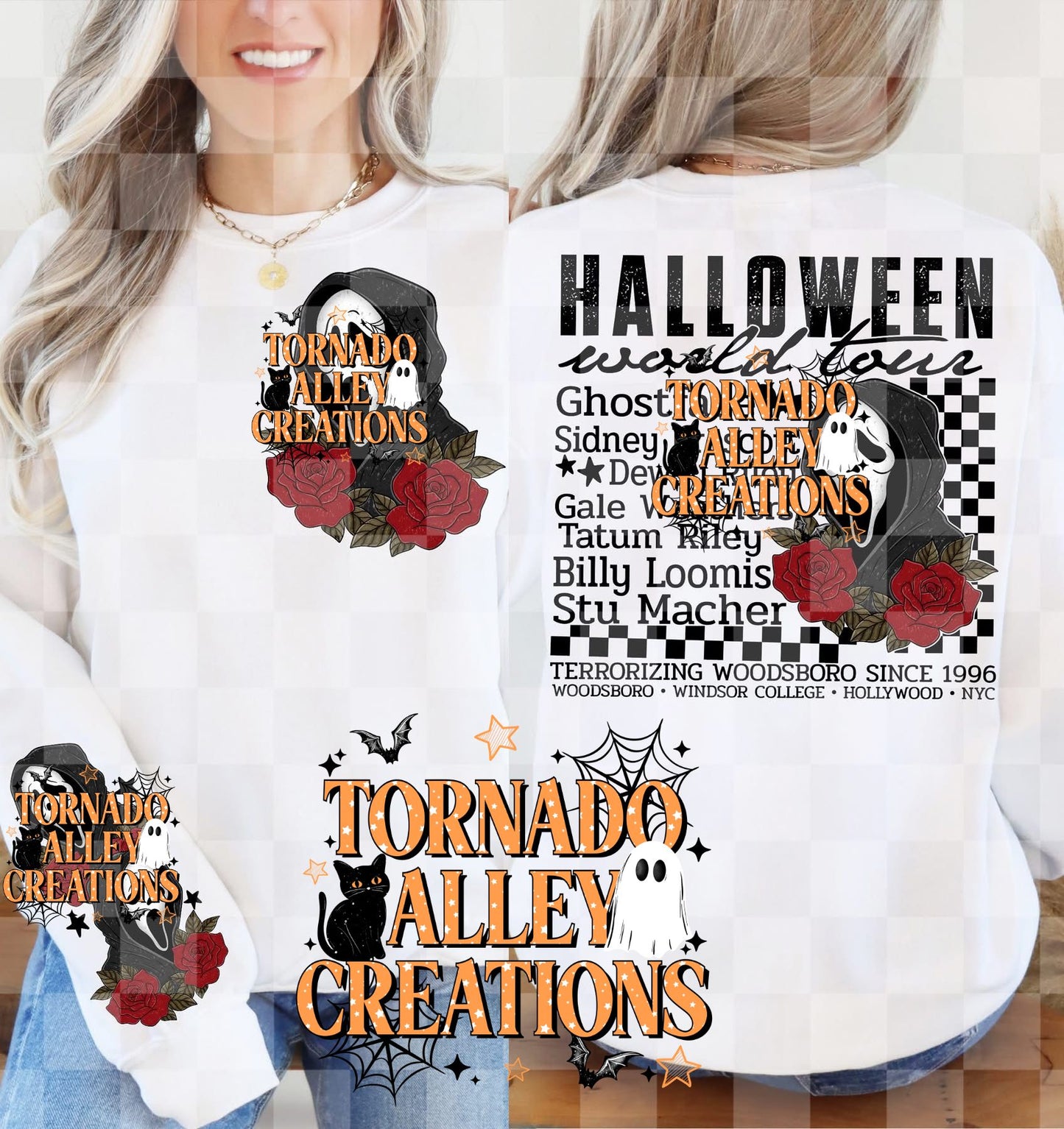 Halloween Ghost Crewneck