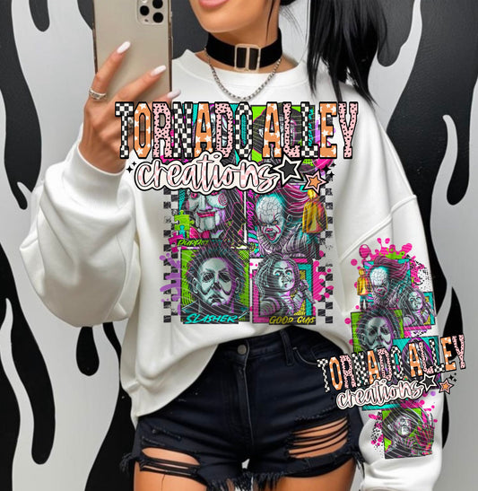 Spooky Horror Crew Crewneck