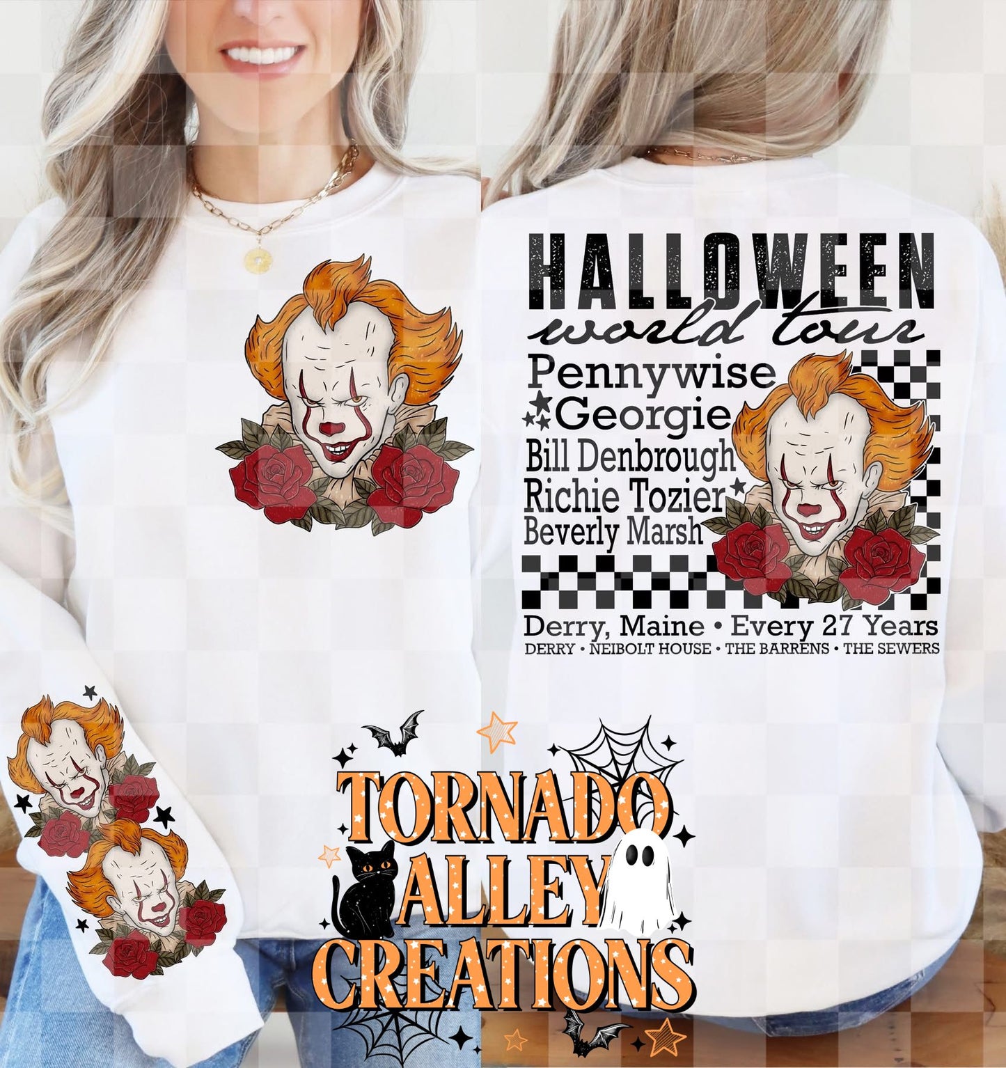 Halloween Clown Crewneck