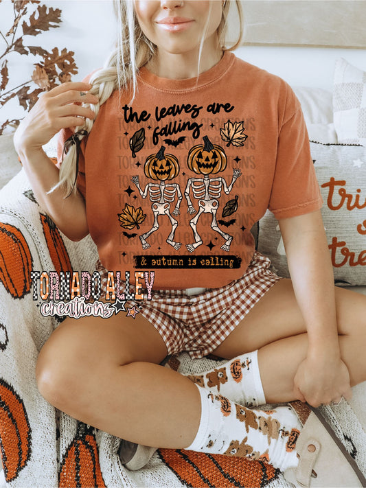 Leaves Are Falling Tee
